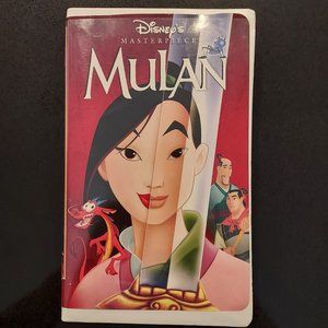 Disney's masterpiece MULAN VHS